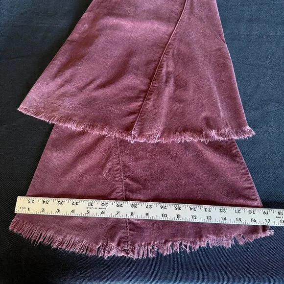 Rare Free People Cord Super Flare Sz 29